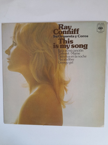 Vinilo Ray Conniff - This Is My Song - Edicion 1976,+ Paño