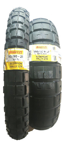 Llantas Pirelli Scorpion Rally Str 150/70-17 + 90/90-21