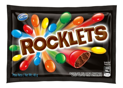 Caja Rocklets X 18 U X 40 Grs - Lollipop