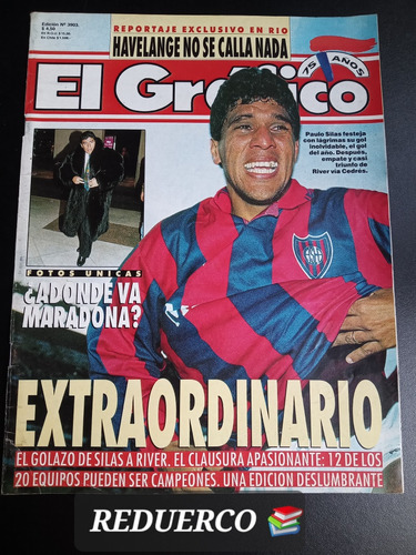 El Gráfico 3903 Maradona Goycochea Simeone 26/7/1994 Silas