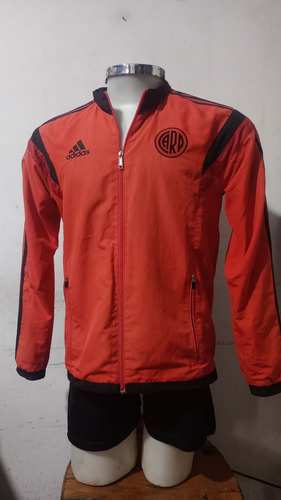 Campera Travel River Plate Adidas Original 2014/2015 (Usado)