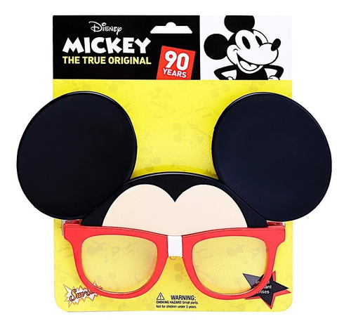 Imagen 1 de 2 de Mickey Mouse Nerd Lentes De Sol Sun Staches