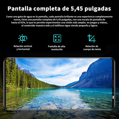 Celular Android Mate48 Pro 3g Negro De 5.45 En Ram 512mb Y Rom 4gb