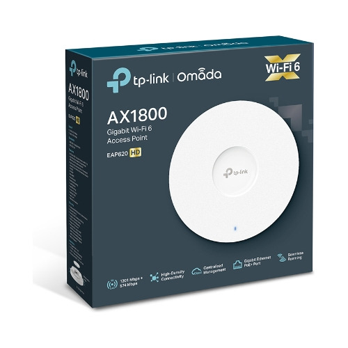 Punto De Acceso Tp-link Eap620 Hd Techo Doble Banda Ax1800