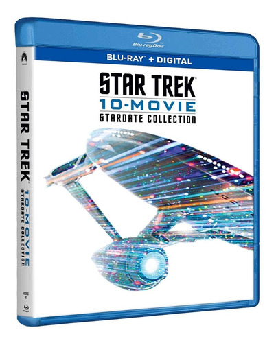 Blu Ray Star Trek Stardate Collection 10 Peliculas Box Set