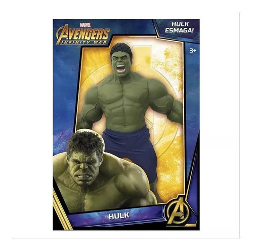 Boneco Hulk Avengers Guerra Infinita Grande - Mimo