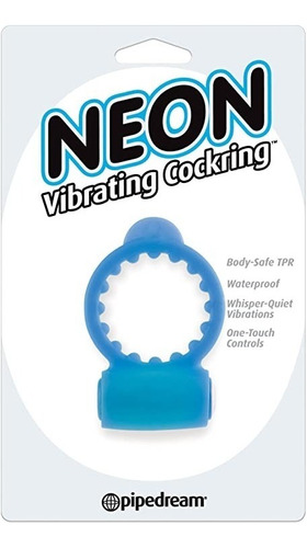 Anillos Vibrador Neon Vibrating Cockring Sexshop Retardantes