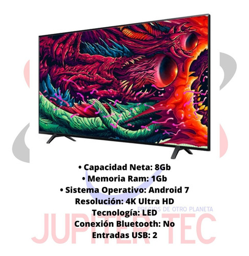 Smart Tv 60 4k Kanji Kj-6xst005 Netflix Youtube