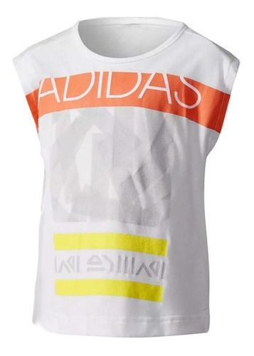 Remera Musculosa adidas De Niña Deportivo Deportiva Mvdsport