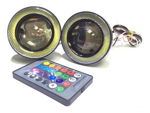 Ojo De Ángel 3.5  Led Inalambrico Control Remoto