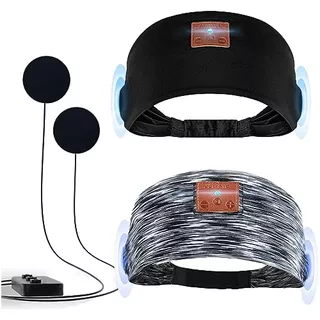 2pcs Sleep Headphones, Bluetooth Sports Headband Headph...