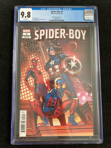 Cómic Book Spider-boy # 2 Portada Variante Paco Medina Cgc