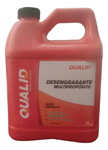 Desengrasante Multipropósito Qualid Alto Rendimiento 1 Lt