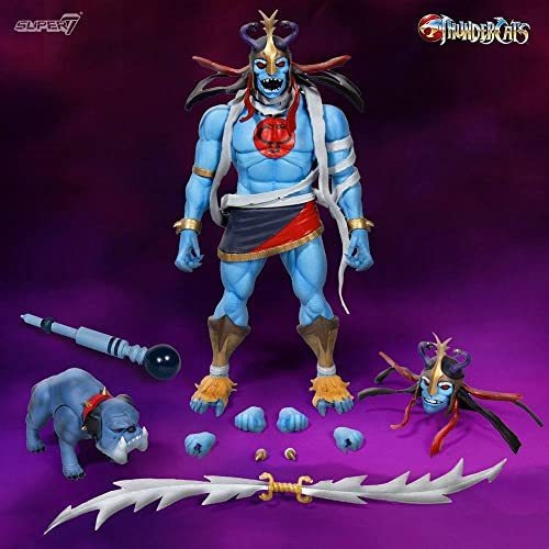 Mumm-ra Con Ma-mutt Thundercats Super 7 Figura 100% Original (Usado)