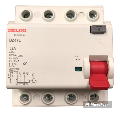 Disyuntor Delixi / Schneider 4p 32amp 30ma