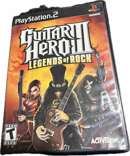 Guitar Hero Iii 3 Legends Or Rock Ps2 (Reacondicionado)