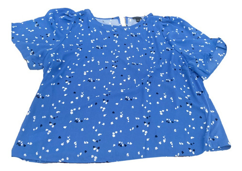 Ann Taylor Blusa Mujer Azul