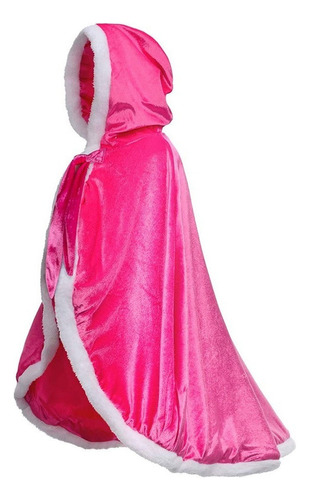Disfraz Capa Abrigos Elsa Frozen Niña Halloween Elegante
