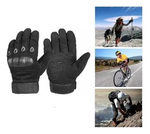 Guantes Tacticos Militares Moto Caceria Nudillo Duro Gagna Shop