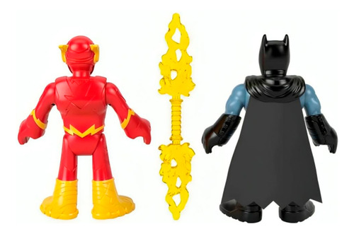 Figuras de Superamigos de Batman y Joker DC M5645v - Mattel