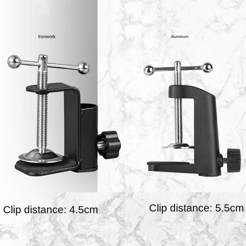 Microfone De Desktop Montagem De Tesoura Suporte De Braço
