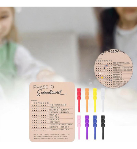 Tablero De Puntuación De , Divertido Juego De Tarjeta De