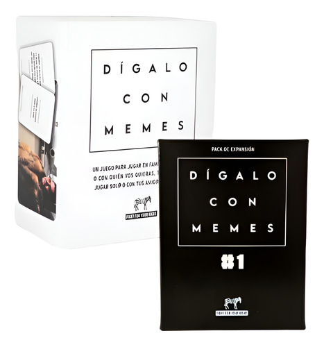 Combo Digalo Con Memes + Expansion Pack #1 Juegos De Mesa
