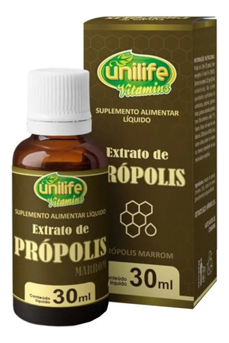 Extrato De Própolis Marrom 30ml
