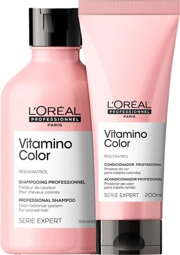 Loreal Kit Vitamino Color Shampoo 300ml+ Condicionador 200ml