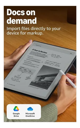 Amazon Kindle Scribe 16gb - 11 Glare-free Display | MercadoLivre