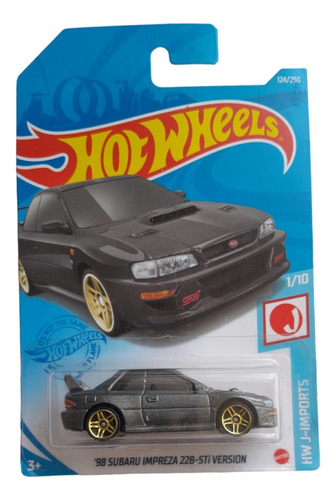 Hot Wheels Subaru Impreza 22b-sti Version #124 Que Color!