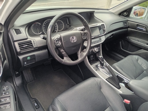 Honda Accord 3.5 Ex-l Sedan V6 Piel Abs Qc Cd Cvt