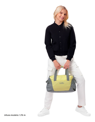 Totto Maleta Deportiva - Bolsa De Viaje | Active Pro S Amarillo Lisa
