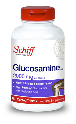 Glucosamina 2000mg Con Ácido Hialurónico 150 Cápsulas