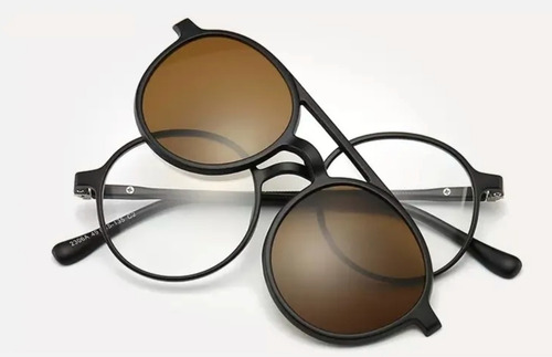 Lentes Armazón Clip 6 En 1 Magnético Para Graduar 2309a