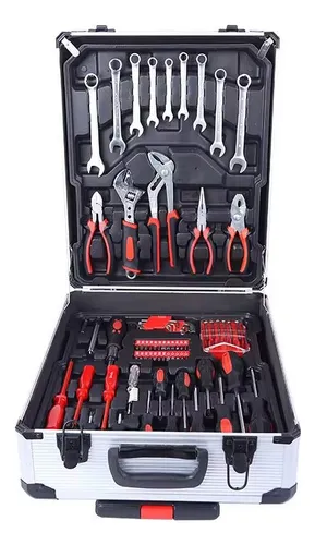 Kit De Herramientas Valija Completa 499 Piezas Plateado