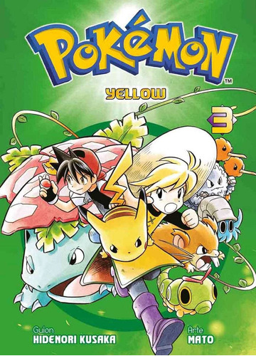 Manga - Pokemon Yellow - Vol 3