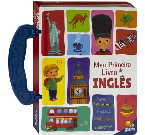 Livro Infantil Minha Maletinha: Meu Primeiro Livro De Inglês