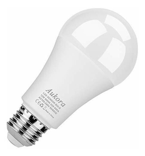 Focos Led - Bombilla Led Con Sensor De Seguridad De Anochece