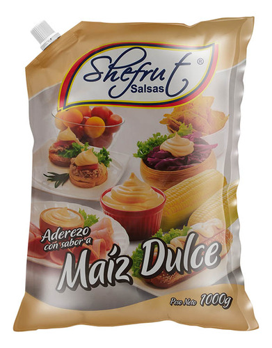 Salsa Maiz Dulce Bl 1000g Shefrut Cj 12 - g a $21