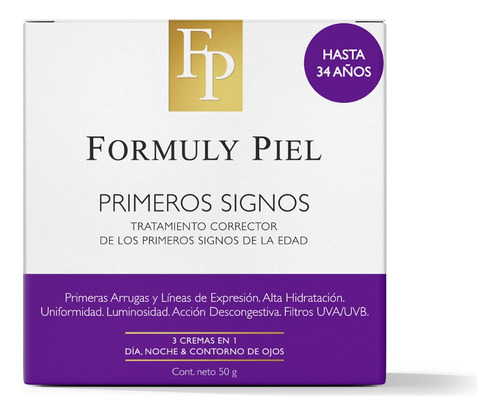 Crema Antiage Formuly Piel Primeros Signos Día/noche 50 Gr.