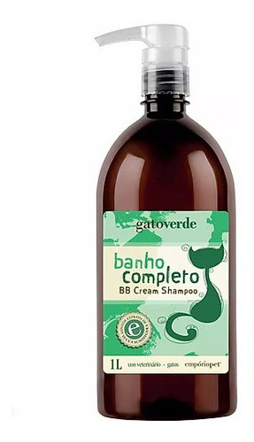 Shampoo Bb Cream Gato Verde Empóriopet 1 Litro