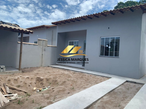 Imagem 1 de 14 de Casa De 2 Quartos E Área Gourmet Em Unamar - Cf - Rj Jmc-111
