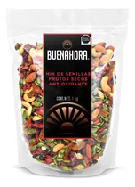 Comprar Botana Mixta Antioxidante 1kg Mezcla de Nuez de la India, Almendra, Pepita, Arándano, Bayas de Goji y Pasa Golden Snack Saludable, Alto en Fibra y Grasas Buenas | Ideal para Yogur, Smoothies y Ens