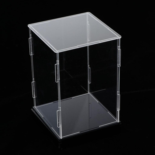 Caja De Exhibición De Acrílico Transparente El 10x10x20cm