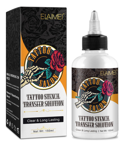 Solucion De Gel De Transferencia De Plantillas De Tatuaje, 5