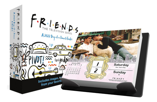 Libro:  2022 Friends Day-at-a-time Box Calendar