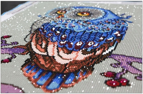 Pintura Com Diamantes- Diy 5d Strass - Os Simpsons- 25x35 Cm