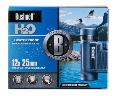 Binoculares Bushnell H2o 10x25 Camuflaje Bak-4 Contragua!
