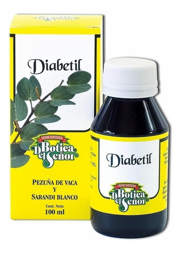 Tintura Diabetil Botica Del Señor 100ml